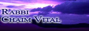 Rabbi Chaim Vital