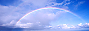 Rainbow in the Clouds of Glory